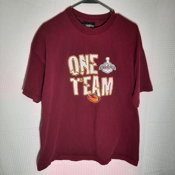 2007 Atlanta Thrashers NHL XL Tee Stanley Cup Playoffs One Team One Goal Shirt - Picture 1 of 7